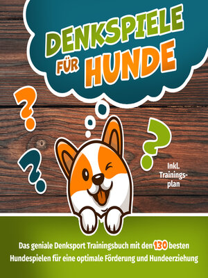 cover image of Denkspiele für Hunde--Das große Denksport-Handbuch für Hunde